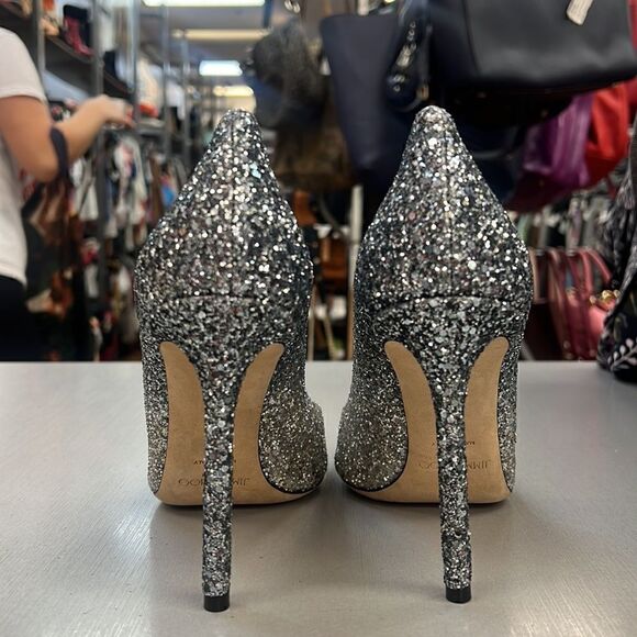 Beautiful Shimmery Jimmy Choo pumps - Picture 2 of 9